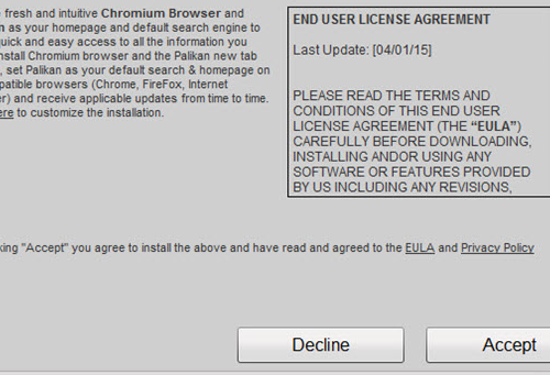 Chromium verwijderen
