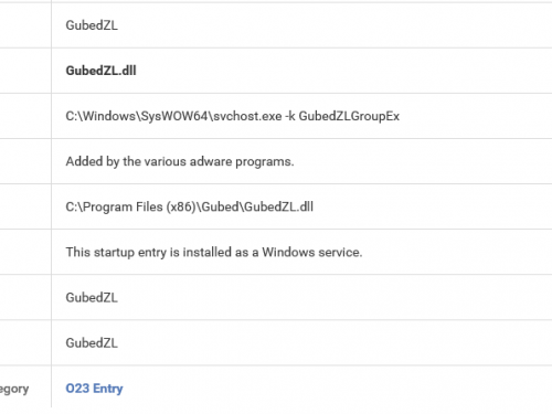 GubedZL.dll verwijderen