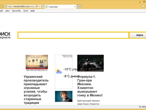 Come rimuovere Newsfor24klo.com