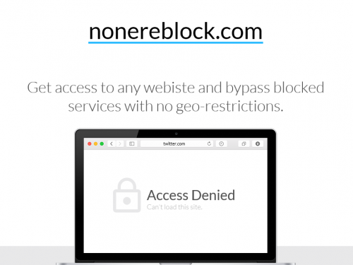 Nonereblock verwijderen