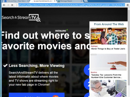 Rimuovere Rfihub.com redirect