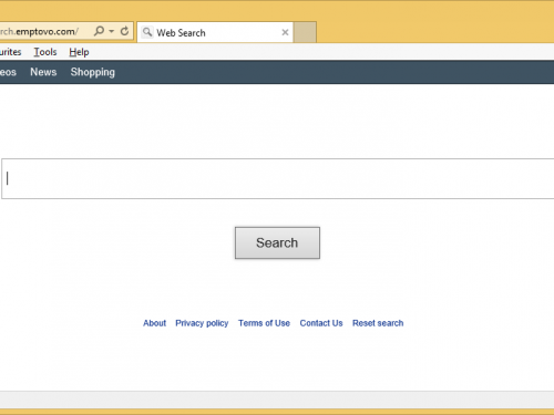 Rimuovere Search.emptovo.com