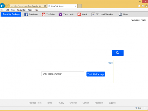 Search.searchpackaget.com rimozione