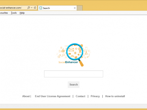 Rimuovere Social-enhancer.com