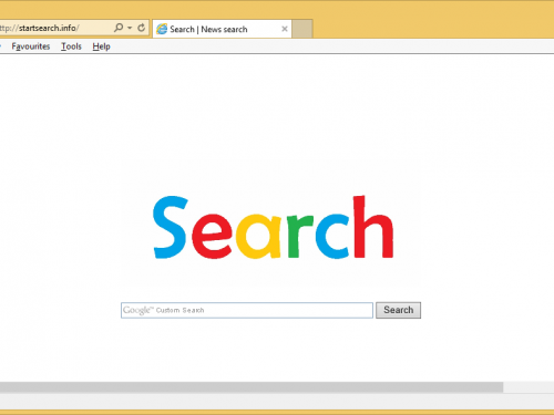 Rimuovere Startsearch.info