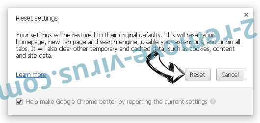 Celeryleek.com Chrome reset