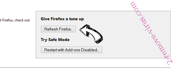 Your device has been infected with 27 viruses Firefox reset