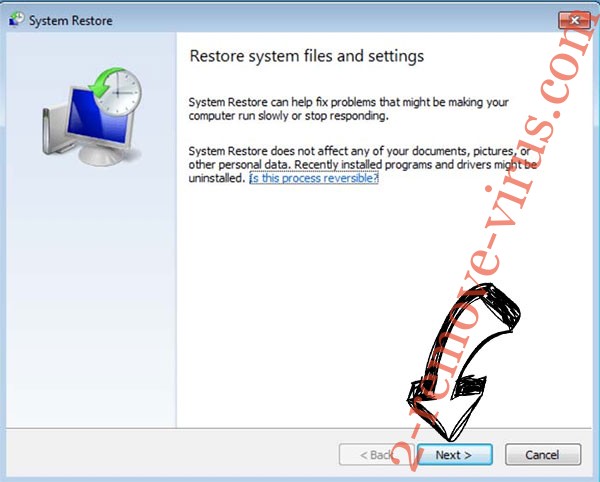 Get rid of Shade ransomware - restore init