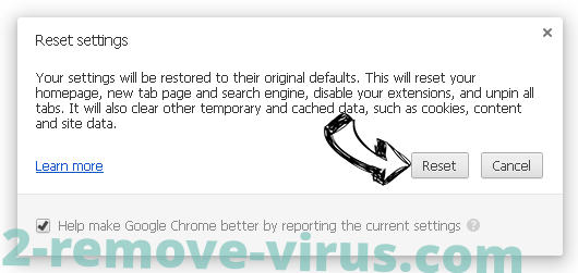 Captchafair.top virus Chrome reset