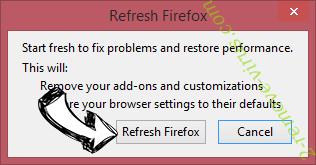 Ads by TS Firefox reset confirm
