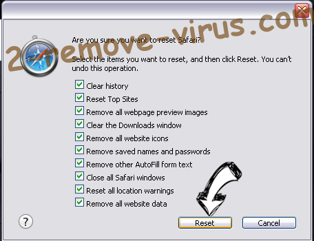 Digital Coin Tracker Virus Safari reset