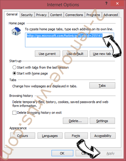 Fast File Converter Virus IE toolbars and extensions