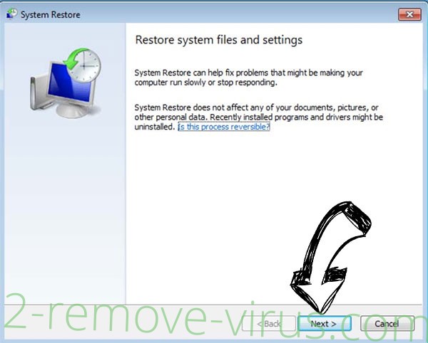 Get rid of .Qotr file virus - restore init