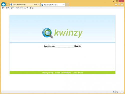 Rimuovere kwinzy.com