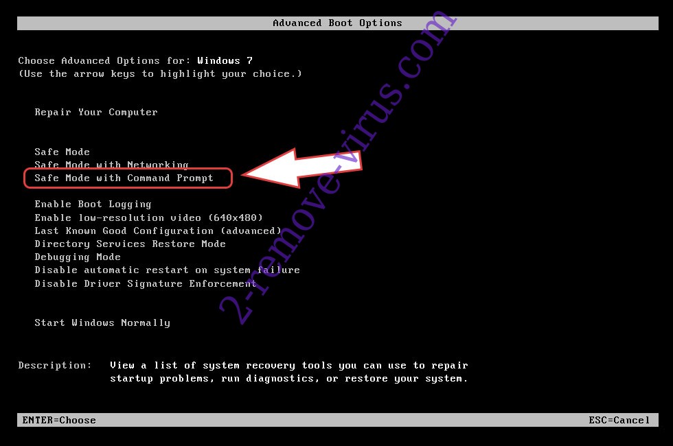 Remove .sorena files virus - boot options