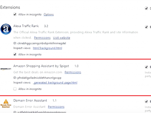 Amazon Assistant verwijderen