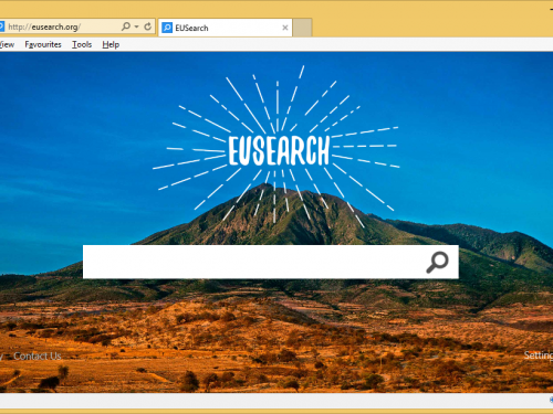 Rimuovere Eusearch.org