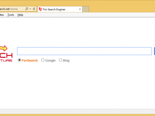 Rimuovere ForSearch.net