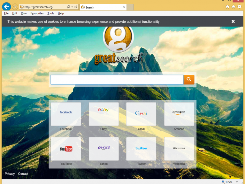 Rimuovere Greatsearch.org