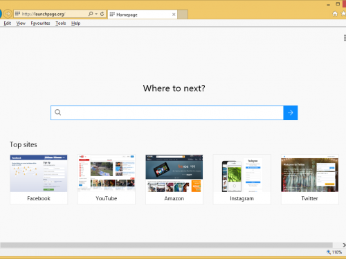 LaunchPage.org – come rimuovere?