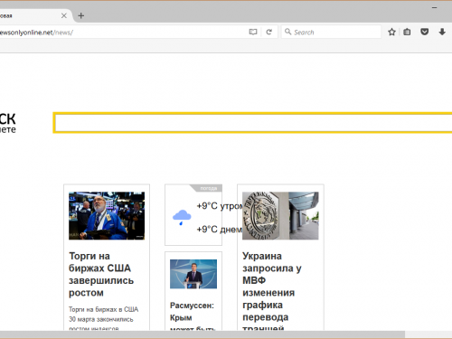 Newsonlyonline.net – come rimuovere?
