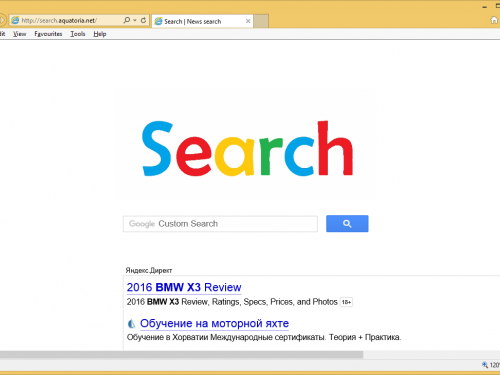 Rimuovere Search.aquatoria.net
