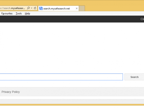 Rimuovere Search.mysafesearch.net