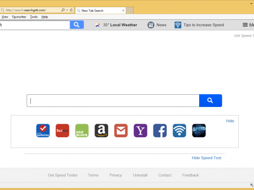 Rimuovere Search.searchgstt.com