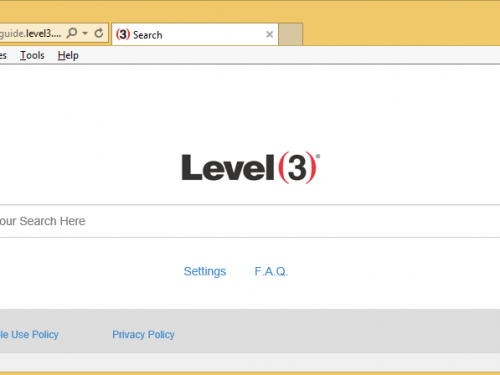 Rimuovere Searchguide.level3.com