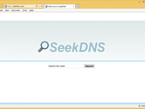 Seekdns.com rimozione