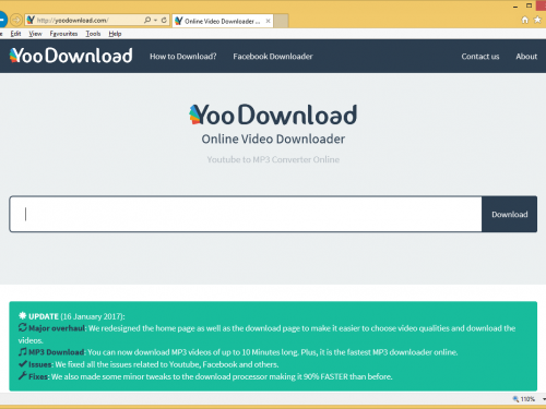 Yoodownload.com rimozione