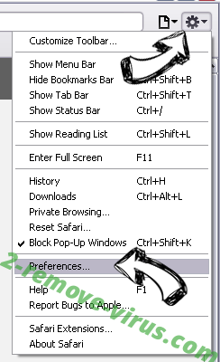 Services.gettvsearch-svc.org Safari menu