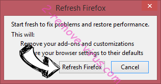 Eorezo Firefox reset confirm