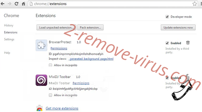 Yoodownload.com Chrome extensions remove