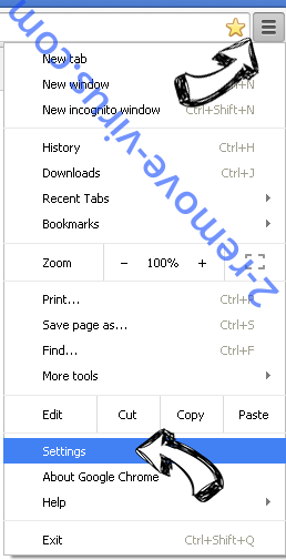 Search Tab New Chrome menu