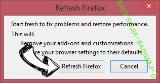 charmsearching.com browser hijacker Firefox reset confirm