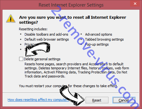 Istripper.com Virus IE reset