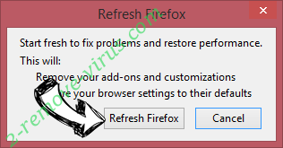 Mozilla Firefox Critical ERROR Virus Firefox reset confirm