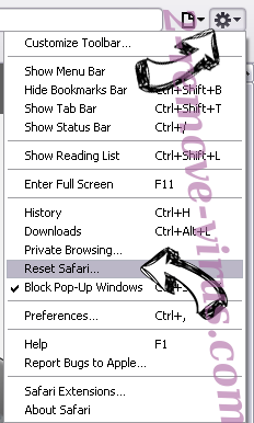 Stop-block.org Safari reset menu