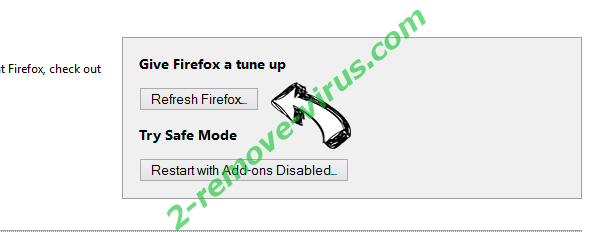 ShdUpdate Firefox reset