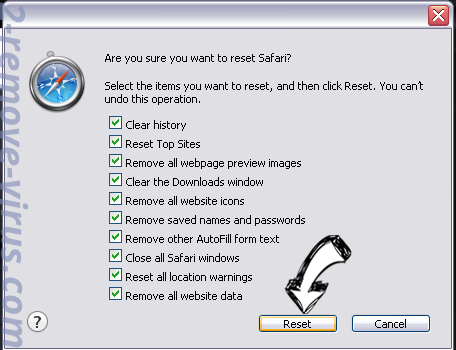 Safesearchmac.com Safari reset