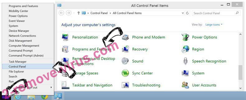 Delete Enhanced Protection Mode Scam from Windows 8