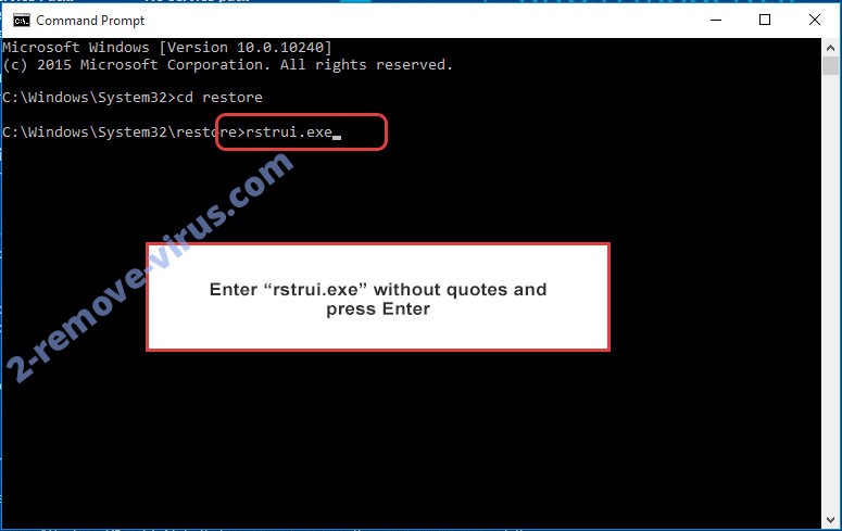 Delete Ssoi file virus - command prompt restore execute