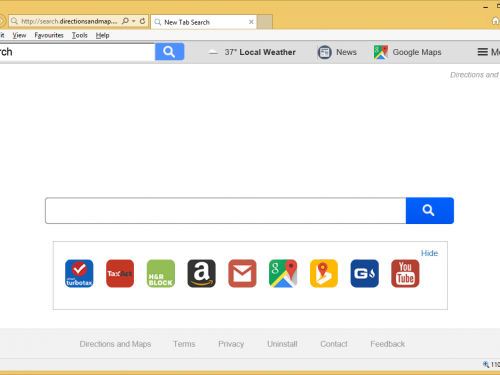 Search.directionsandmap.com rimozione