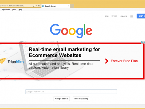 Rimuovere Search.domaincentar.com