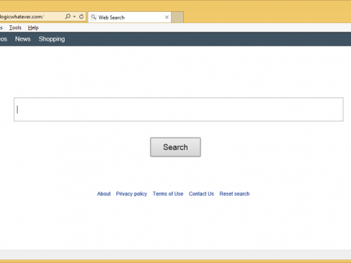 Rimuovere Search.logicwhatever.com