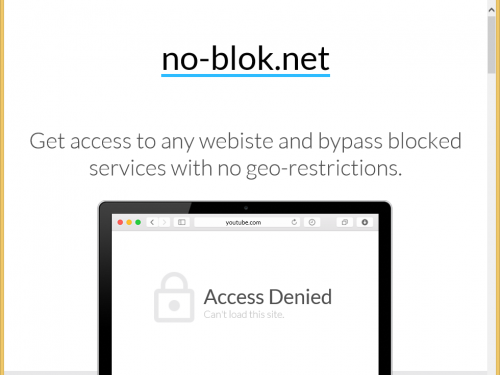 Rimuovere no-blok.net