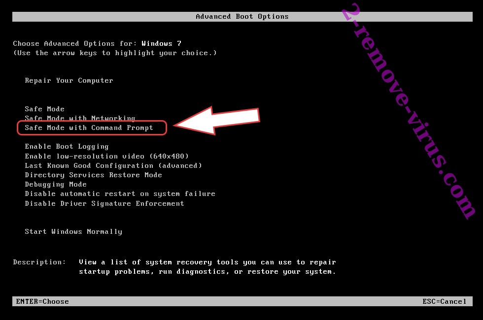 Remove CoronaVi2022 ransomware - boot options