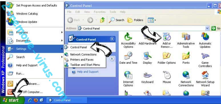 Remove Defender Security Center Scam from Windows XP