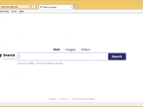 Rimuovere Searchsecretly.net